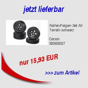 Reifen/Felgen-Set All Terrain schwarz 15,93 EUR